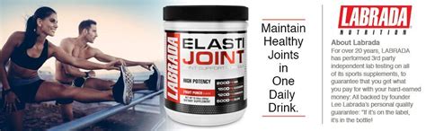 Amazon Labrada Nutrition Elastijoint Orange Flavor Glucosamine