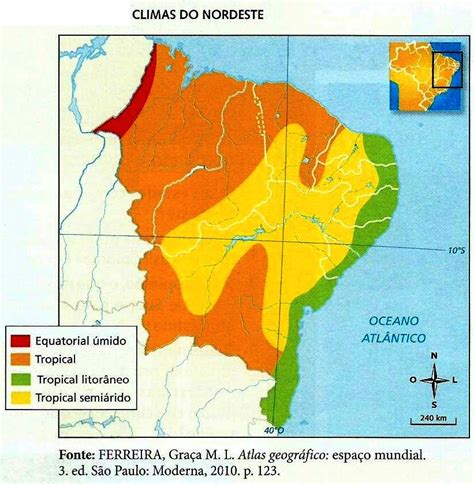 Geografia Fundamental Atividade Ano Regi O Nordeste Aspectos