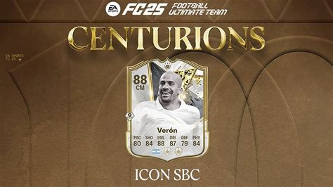 Ea Fc Sbc Veron Icona Centurioni Soluzioni E Recensione