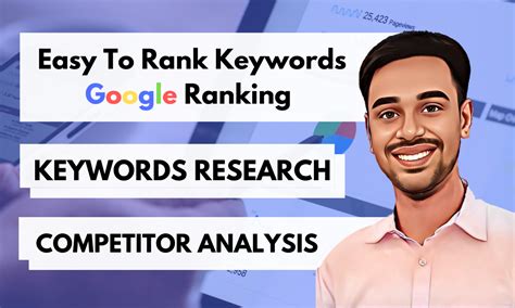 I Will Provide Keyword Research And Competitor Analysis For Google Top