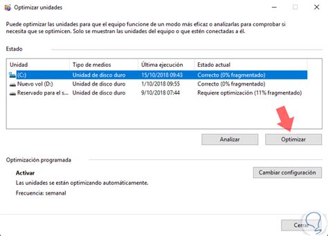 Cómo Optimizar Y Desfragmentar Disco Ssd O Hdd Windows 10 Solvetic