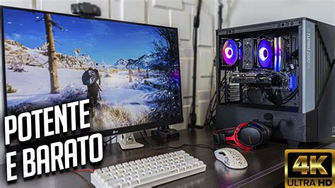 EU MONTEI UM PC GAMER BARATO E CUSTO BENEFICIO PRA JOGAR OS GAMES NO