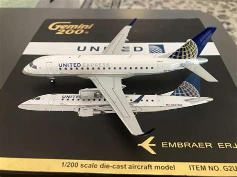 Gemini Jets United Express Embraer Erj N Rw