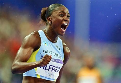 Who Is Julien Alfred All About Saint Lucia Sprinter Who Beat Shacarri