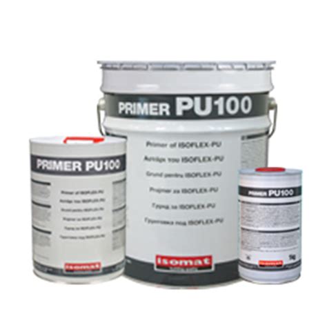 PRIMER PU 100 Waterproofing Materials Waterproofing Of Flat Roofs