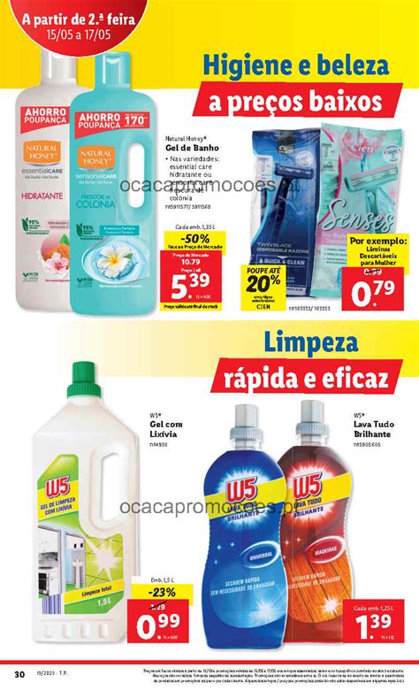 Antevisão Folheto LIDL Limpeza e Higiene Promoções 15 maio a 17 maio