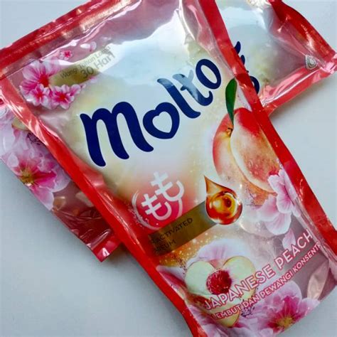 Jual Molto Pelembut Dan Pewangi Japanese Peach Ml Shopee Indonesia