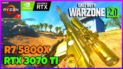 Call Of Duty Warzone 2 0 DMZ R7 5800X RTX 3070TI 1080p 1440p