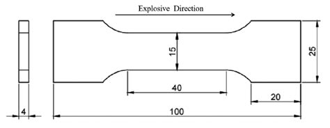 Schematic Diagram Of A Tensile Specimen Dimensions In Mm Download Scientific Diagram