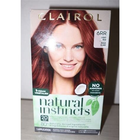 Clairol Hair Clairol Naturalinstincts Semipermanent Hair Color 6rr