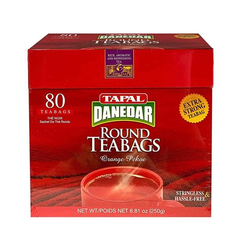 Buy Tapal Danedar Round Tea Bags 250 Gm Indiaco Quicklly