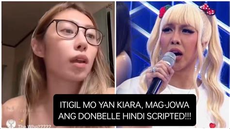 VICE GANDA SINUPALPAL SI KIARA SA PANINIRA SA DONBELLE SCRIPTED PARA