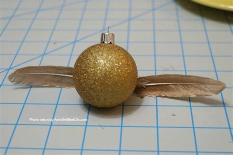 5 Minute Craft Golden Snitch Ornament Ann S Entitled Life