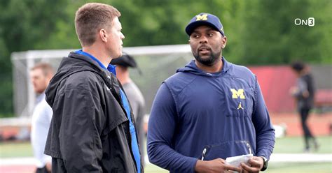 Michigan Recruiting Curtis Blackwell On Sherrone Moore U M Staff