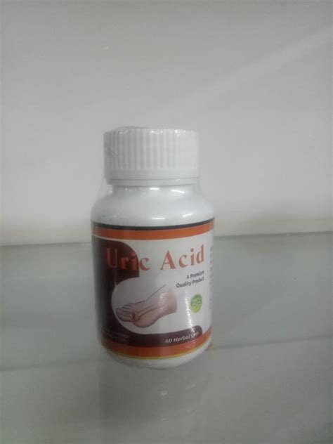 Herbal Uric Acid Capsule Packaging Type Bottle Capsule Per Day At