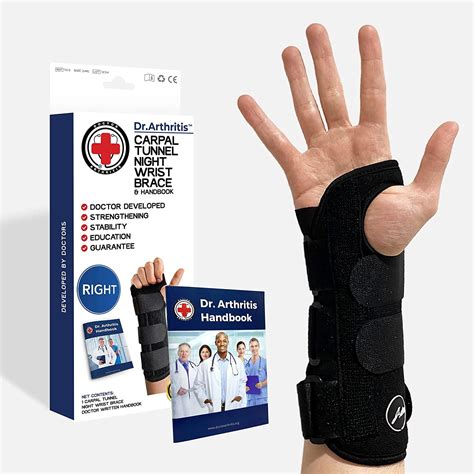 Doctor Developed Carpal Tunnel Wrist Brace For Night Support Wrist Brace For Carpal Tunnel With