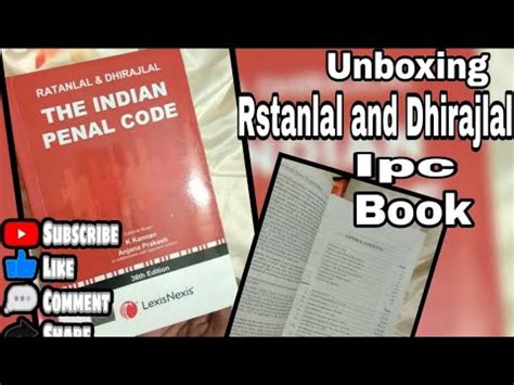 Delivered By Amazon Unboxing Ratanlal And Dhirajlal The Indian Penal