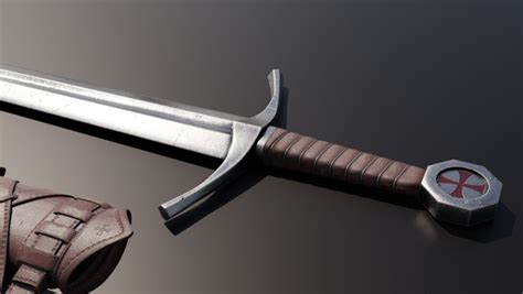 Blender Sword Models Turbosquid