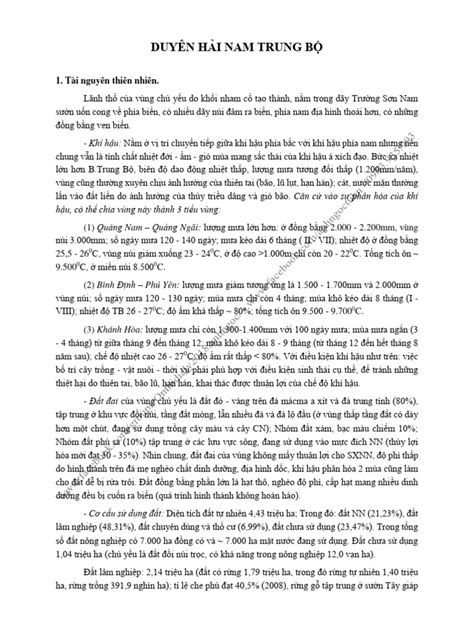 Duyên H I Nam Trung B Pdf