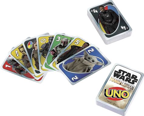 Jogo De Cartas Uno Star Wars The Mandalorian Blog De Brinquedo