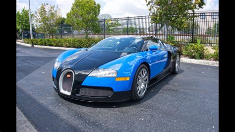 Bugatti Veyron Black And Blue