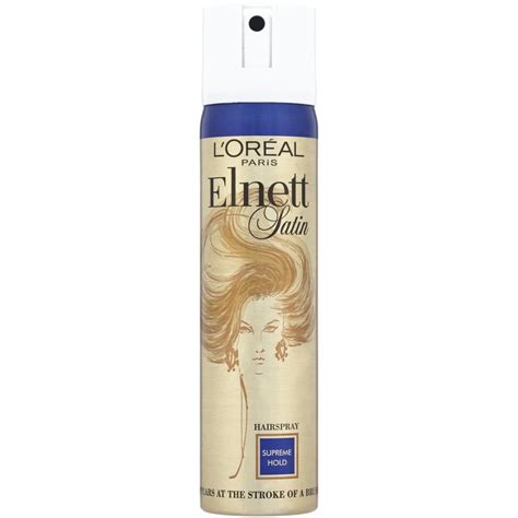 LOréal Paris Elnett Satin Supreme Hold Hairspray BIG W