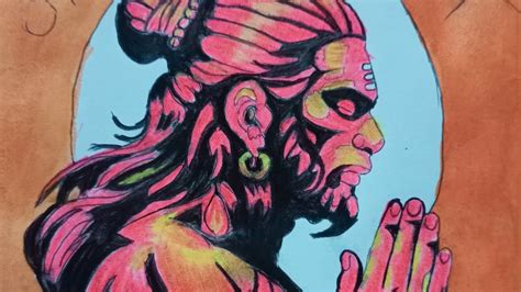 How To Draw Hanumanji Easy Drawing Hanuman Lord Hanuman Drawing