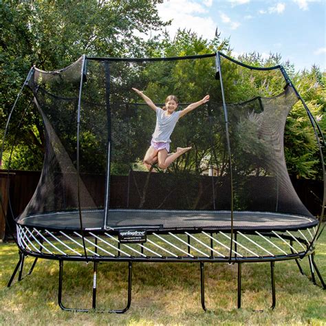 Springfree 13ft X 8ft Oval Trampoline O92 Capital Play Uk