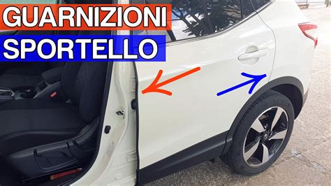 Guarnizione Sportello Per Insonorizzazione E Antifruscio Qashqai E Per