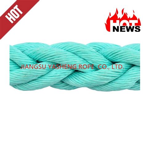 Yasheng High Strength Marine Braided Rope 8 12 Strand PP Rope Rope