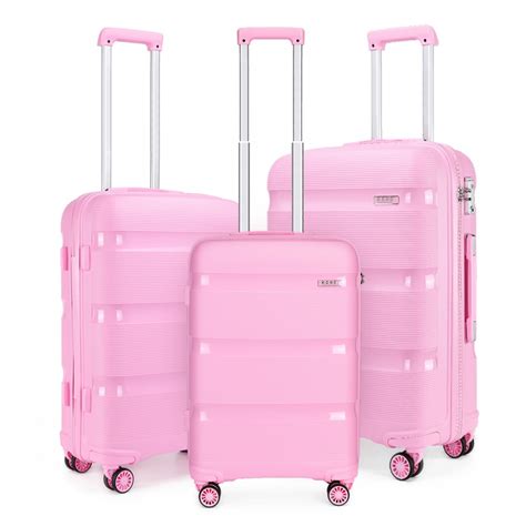 Pink Hard Shell Suitcase Atelier Yuwa Ciao Jp