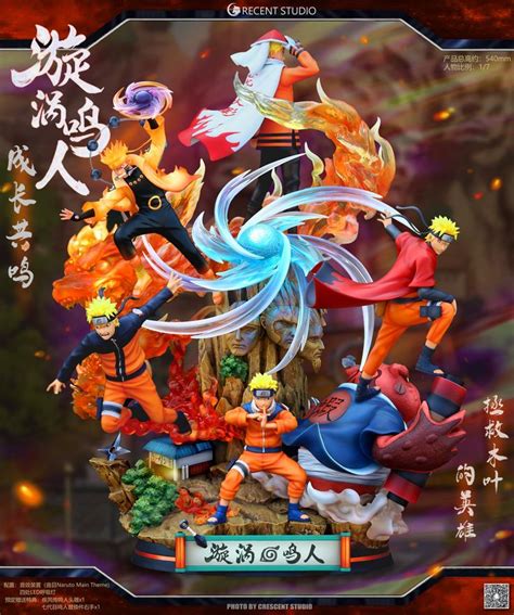 Epic Naruto Statue Captures His Entire Journey From Outcast To Hokage