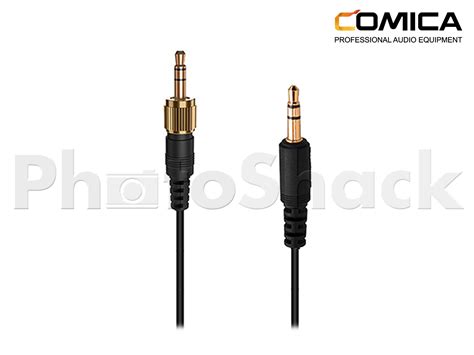 Comica Mm Trs Trs Camera Audio Cable With Locking Plate Cvm Dl Cpx