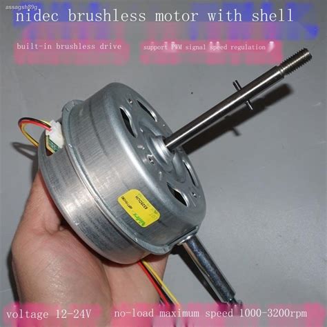 Japan Nidec External Rotor Brushless Motor V With Housing Built In