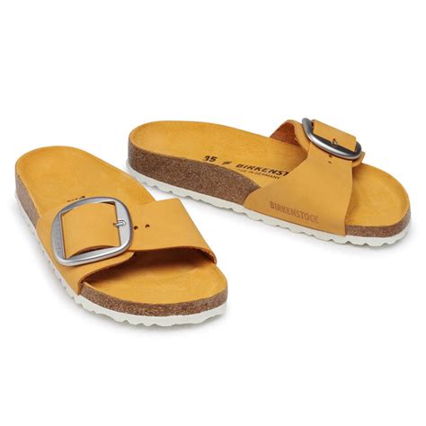 Papucs Birkenstock Madrid Big Buckle 1018727 Sárga ecipo hu