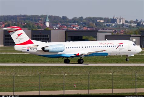 OE LVB Fokker 100 Austrian Airlines Tyrolean Airways Steffen