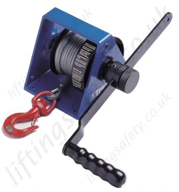 Tractel CAROL TR Manual Geared Winches Range From 300kg To 2000kg