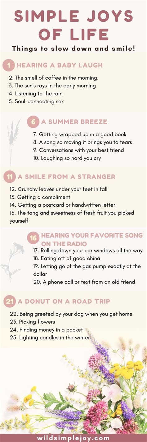 64 Simple Joys Of Life To Cherish And Embrace Every Day Wild Simple Joy