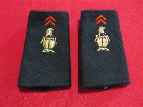 PAIRE DE PATTES D Epaules Sapeurs Pompiers Ville De Paris Bspp EUR 10