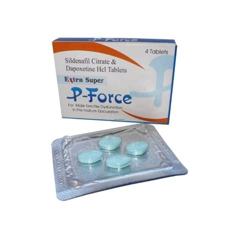 Extra Super P Force Sildenafil Tablet Dapoxetine