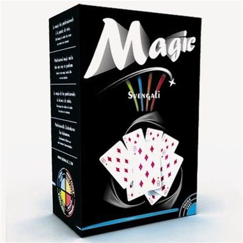 Coffret de magie cartes Svengali - MEGAGIC - Tour de magie - Mixte - A ...