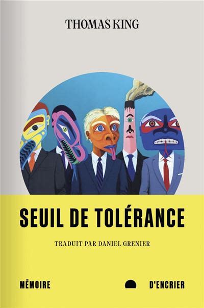 Seuil De Tol Rance Broch Thomas King Daniel Grenier Achat Livre