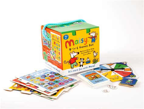 Maisy 4-in-1 Game Box | Games box, Game design, Games