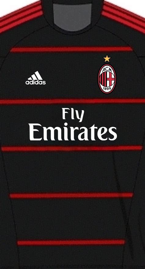 Soccer Kits Ac Milan Football Shirts Teams Italy Adidas Jersey