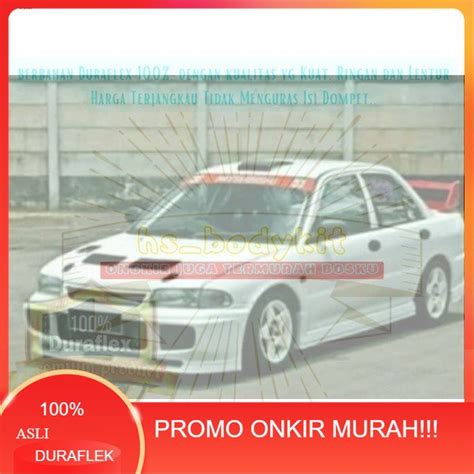 Jual Hot Deal Bodykit Evo Bumper Depan Plus Lips Dan Spoiler Ongki