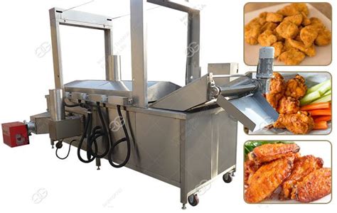 Using Method Of Continuous Fryer Machine