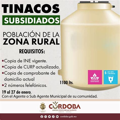 Abre Ayuntamiento Y Mariana Trinitaria Convocatoria Para Tinacos Con