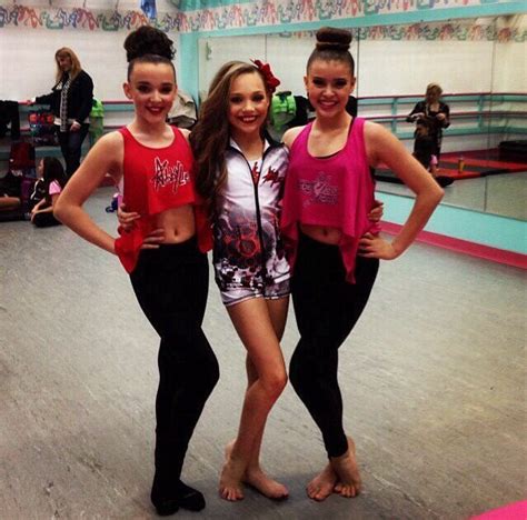 Kendall Vertes Maddie Ziegler And Kalani Hilliker Dance Moms Girls