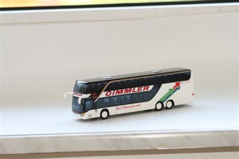 DS Automodelle Modellbauvertrieb AWM Reisebus Setra S 431 DT Gimmler