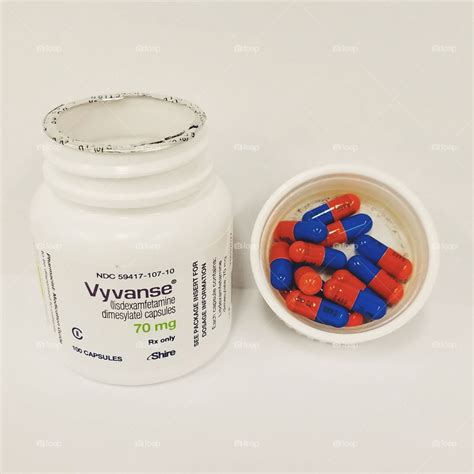 Vyvanse 70mg Capsules Vyvanse 70mg 100 Capsules Vyvanse 70mg